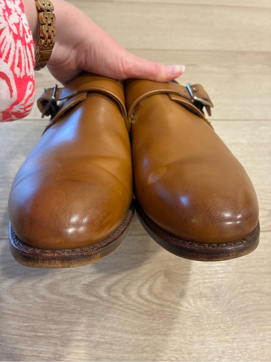 Allen Edmonds Men’s Plymouth Port Washington Monk Strap Shoe Walnut Size 9.5 main image 6